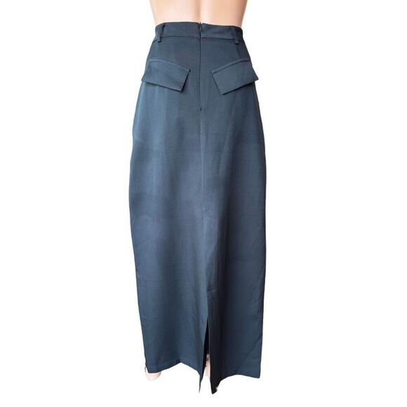 NWT Beulah Style Black Maxi Skirt - Picture 5 of 6